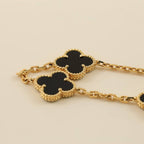 [Glow]New  CLOVER 5 MOTIF ONYXS BRACELET COLLECTION