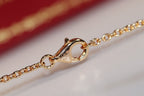 GlowLOVE NECKLACE PINK GOLD AND SILVER