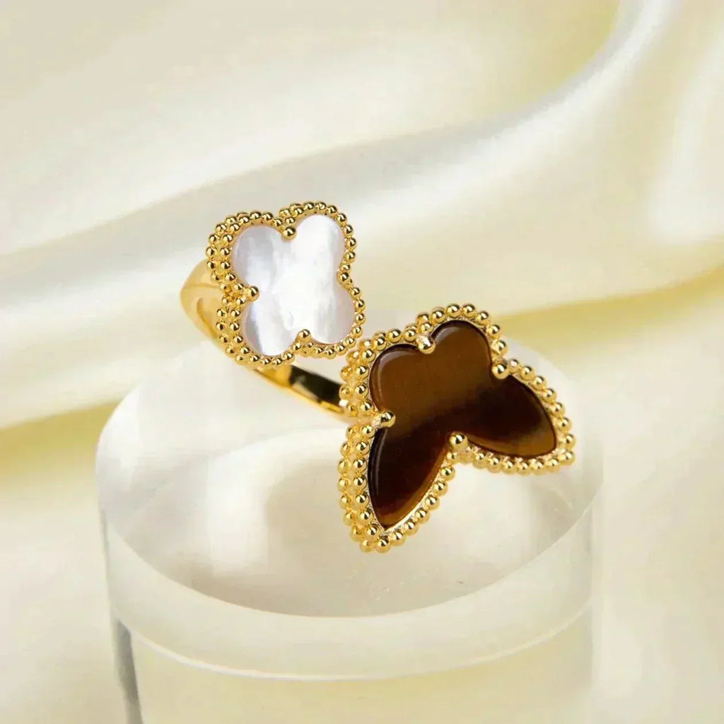 ¡®Glow¡¯LUCKY BETWEEN THE FINGER RING