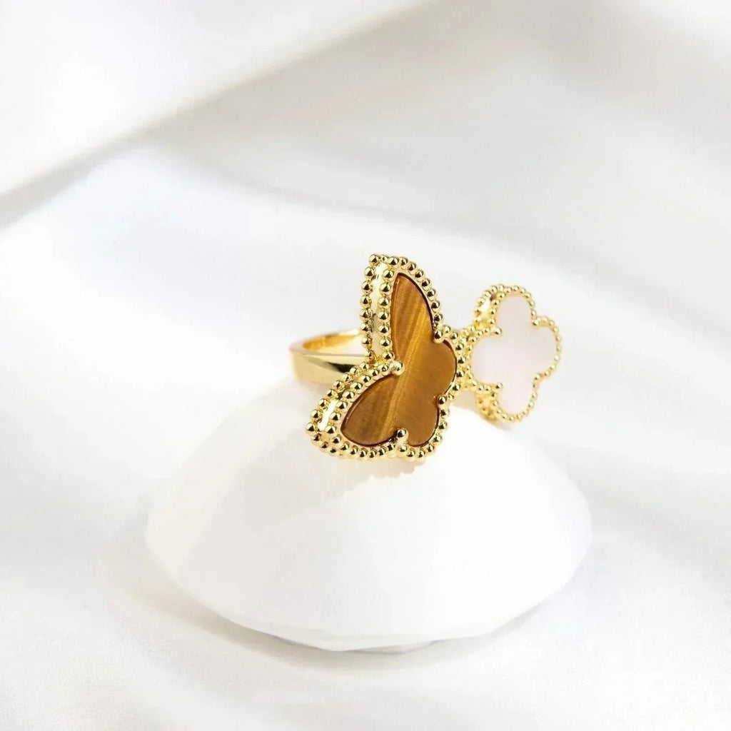 ¡®Glow¡¯LUCKY BETWEEN THE FINGER RING