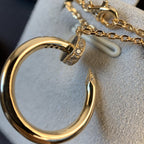 GlowJUSTE NECKLACE PINK GOLD