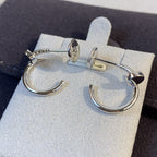 GlowJUSTE EARRINGS SILVER