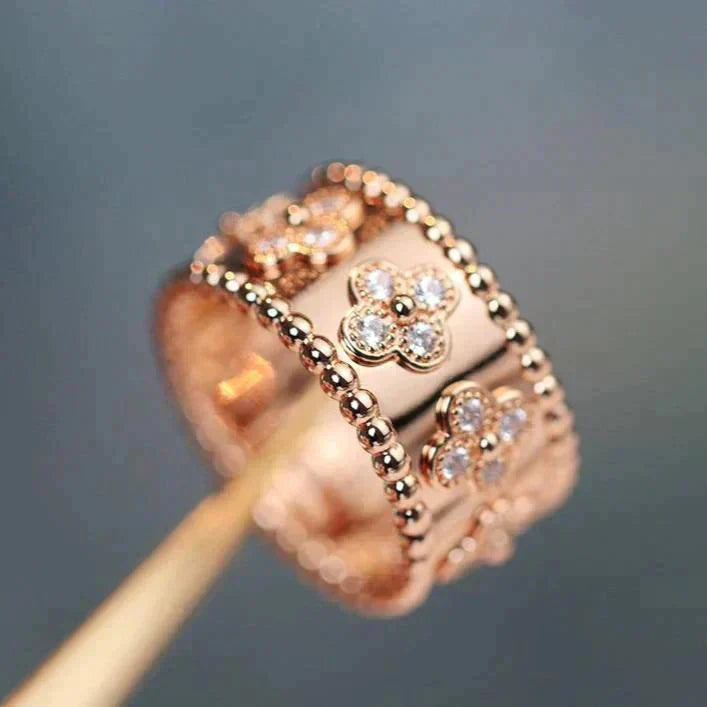 ¡®Glow¡¯CLOVER KALEIDOSCOPE RING 10MM