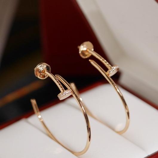 GlowJUSTE EARRINGS DIAMONDS 1.8MM