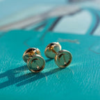 GlowLOVE EARRINGS PINK GOLD 10MM