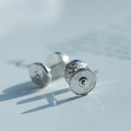 GlowLOVE EARRINGS SILVER 10MM