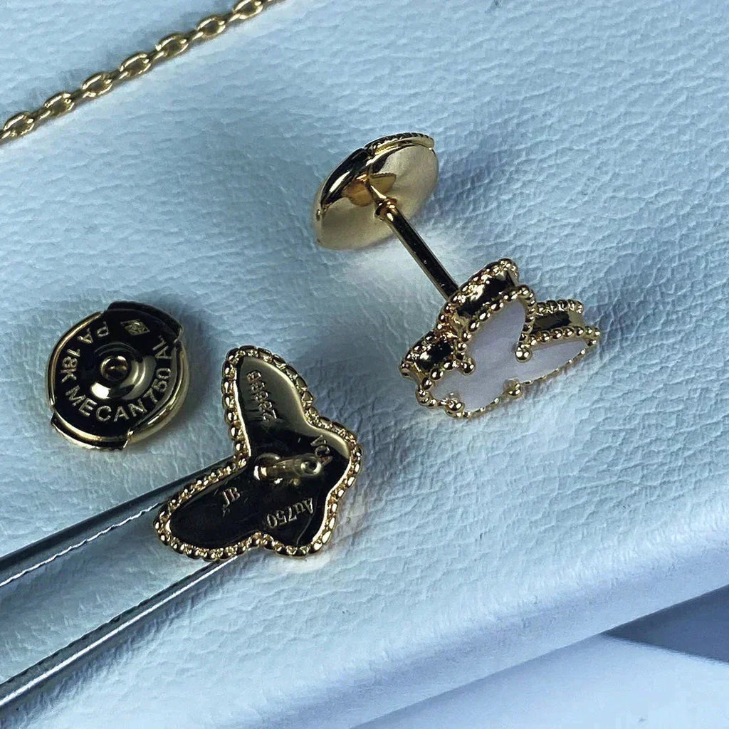 ¡®Glow¡¯SWEET BUTTERFLY MOP EARSTUDS