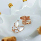 ¡®Glow¡¯BUTTERFLY MOP DIAMOND EARRINGS