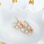 ¡®Glow¡¯BUTTERFLY MOP DIAMOND EARRINGS