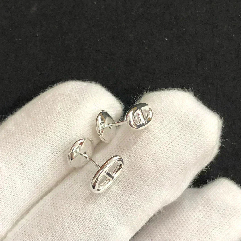 GlowCHAINE SMALL EARRINGS GOLD AND SILVER