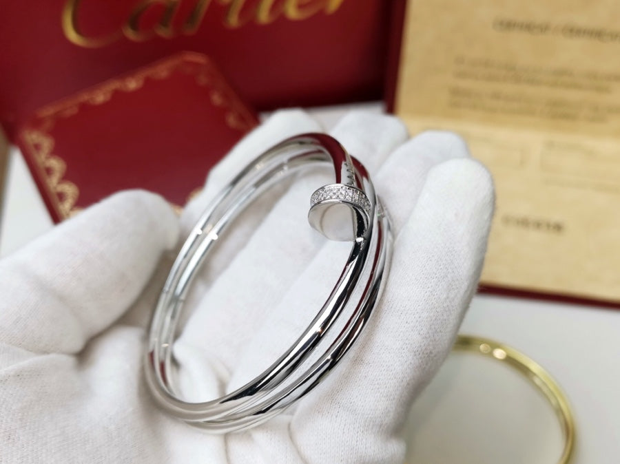 GlowJUSTE BRACELET 3.5MM DOUBLE ROW DIAMOND