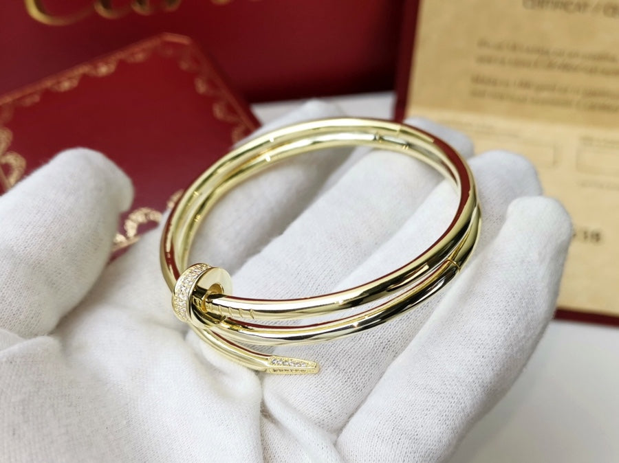 GlowJUSTE BRACELET 3.5MM DOUBLE ROW DIAMOND