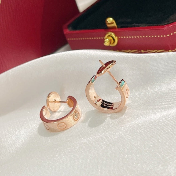GlowLOVE EARRINGS 5.7MM 2 DIAMONDS