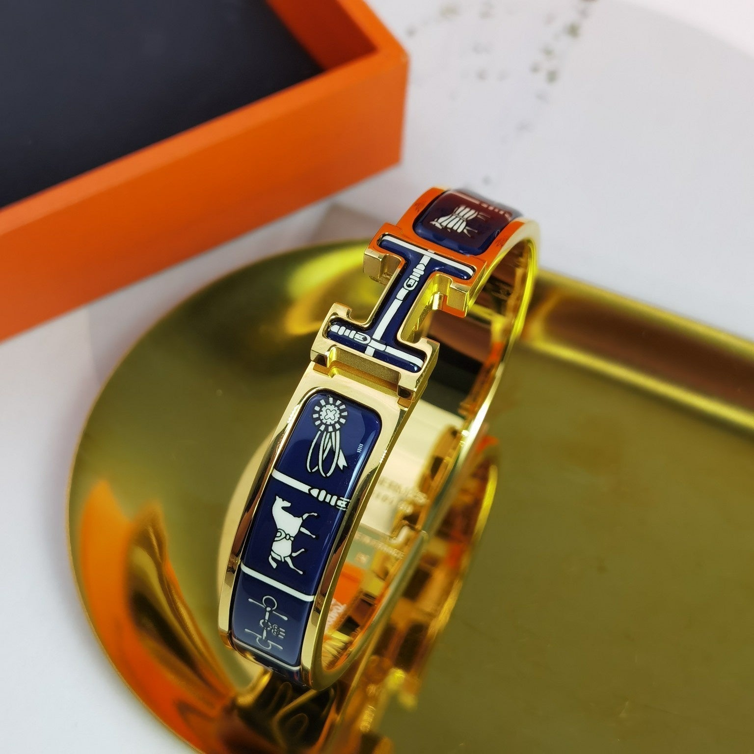 GlowH COUVERTURES DARK BLUE BRACELET