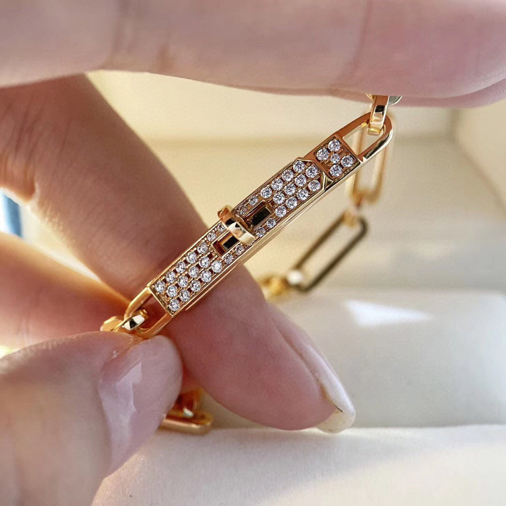 GlowCHAINE BRACELET SMALL MODEL DIAMOND