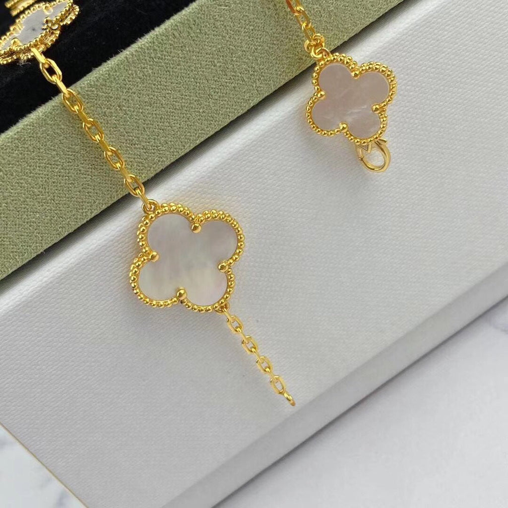 ¡®Glow¡¯MAGIC CLOVER MOP GOLD BRACELET 5 MOTIFS