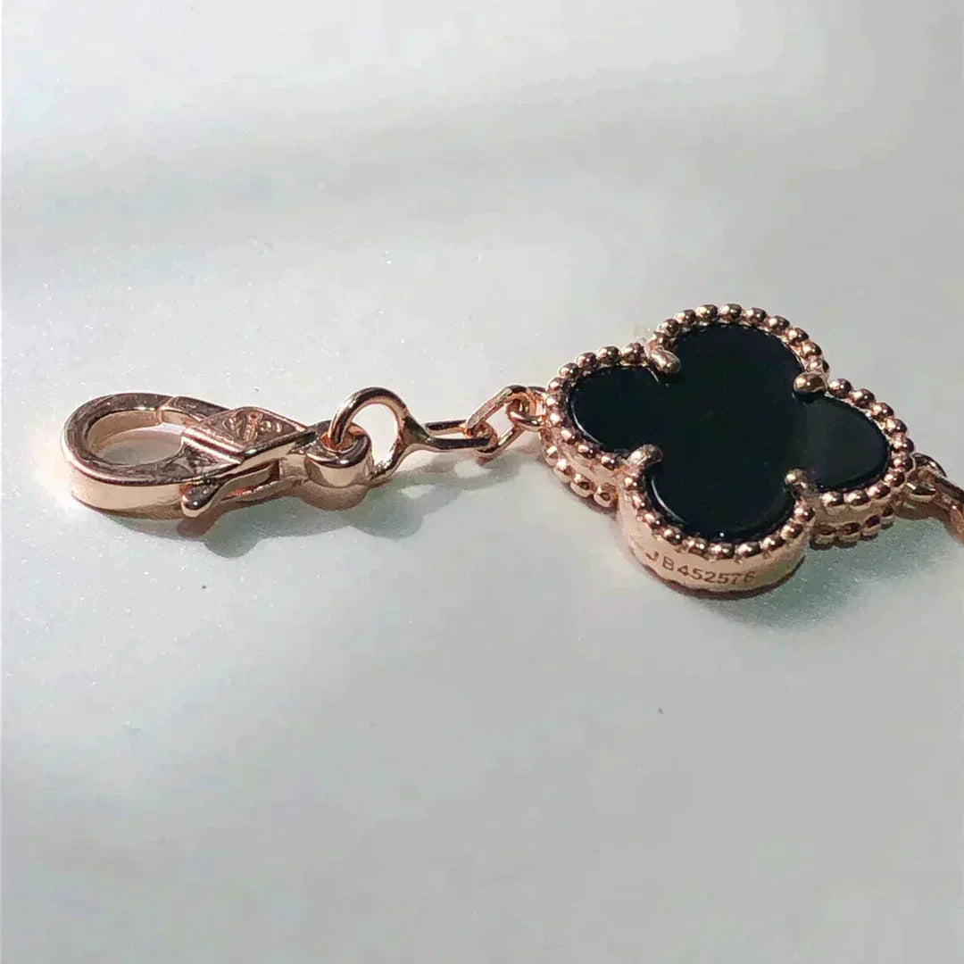 [Glow]New CLOVER 5 MOTIFS MULTICOLOR BRACELET