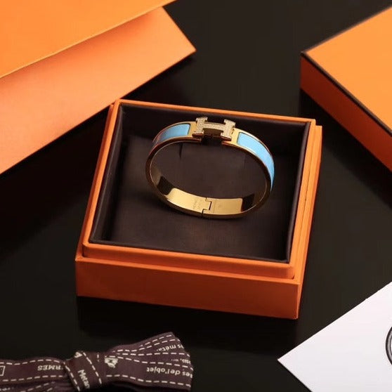 GlowH CLOUD BLUE BRACELET GOLD DIAMOND