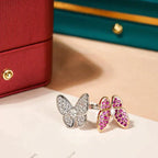 ¡®Glow¡¯TWIN BUTTERFLY DIAMOND RING