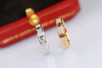 GlowLOVE RING 3.6MM DIAMOND PAVED
