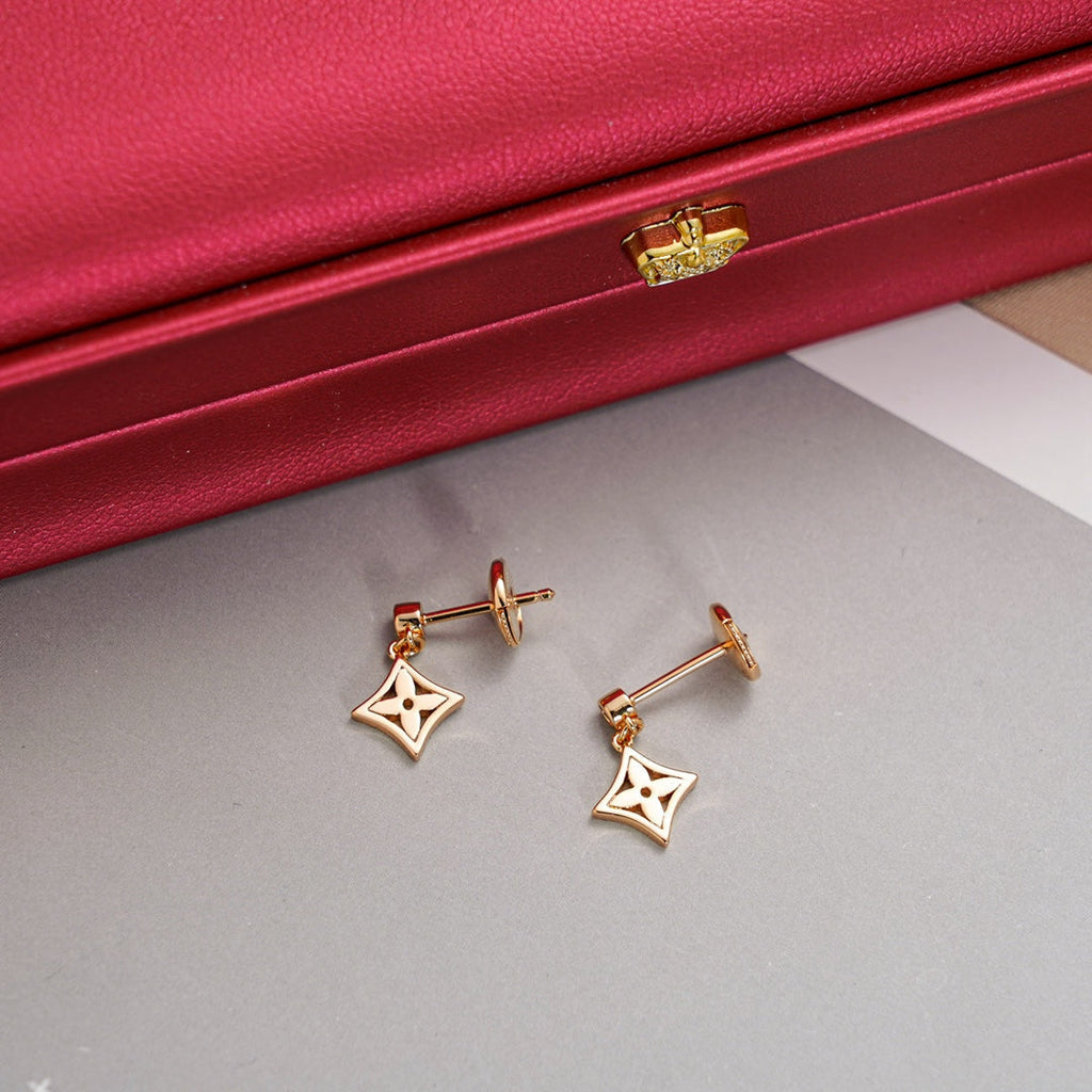 GlowSTAR EARRINGS GOLD