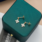 GlowSTAR EARRINGS GOLD