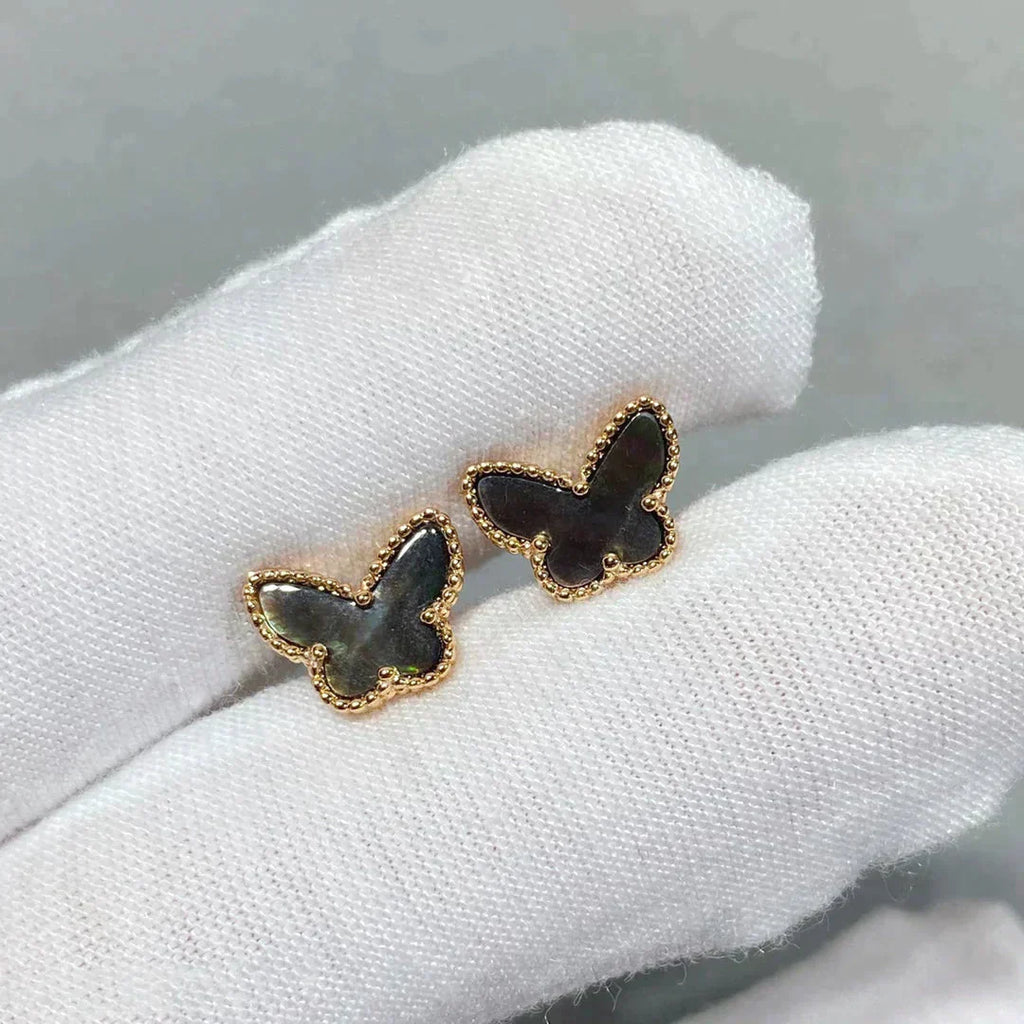 ¡®Glow¡¯BUTTERFLY DARK MOP  EARRINGS