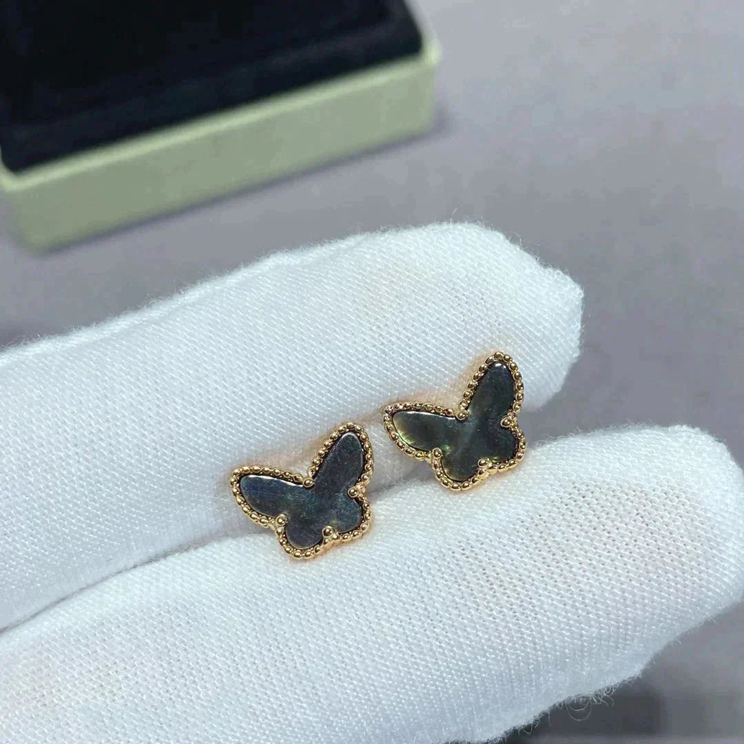 ¡®Glow¡¯BUTTERFLY DARK MOP  EARRINGS