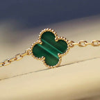 ¡®Glow¡¯CLOVER 20 MOTIFS MALACHITE GOLD