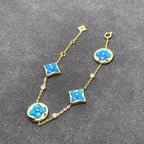 GlowSTAR AND SUN TURQUOISE 4 MOTIFS 3 DIAMONDS
