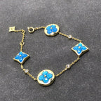 GlowSTAR AND SUN TURQUOISE 4 MOTIFS 3 DIAMONDS