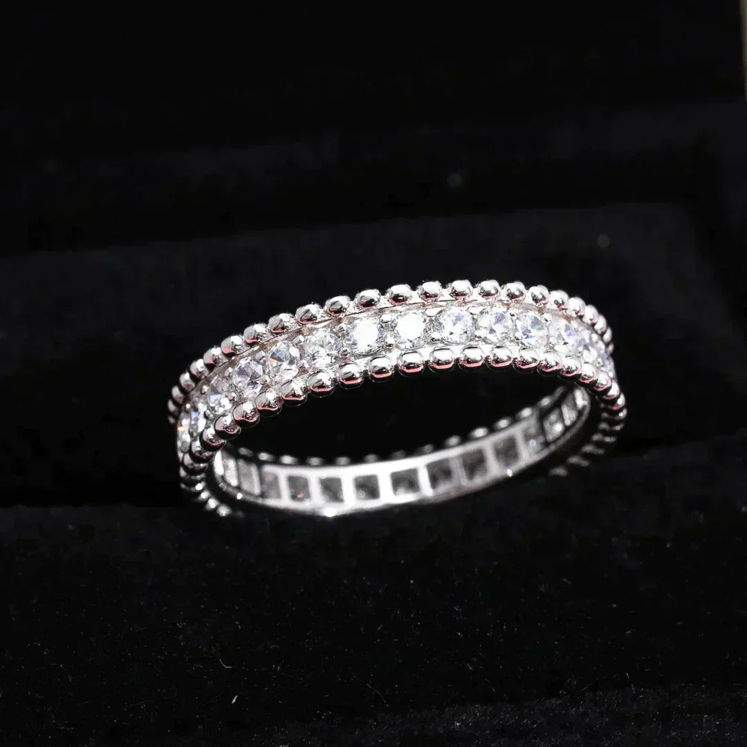 ¡®Glow¡¯PERLEE DIAMOND SILVER RING