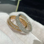 ¡®Glow¡¯PERLEE DIAMOND ROSE GOLD RING