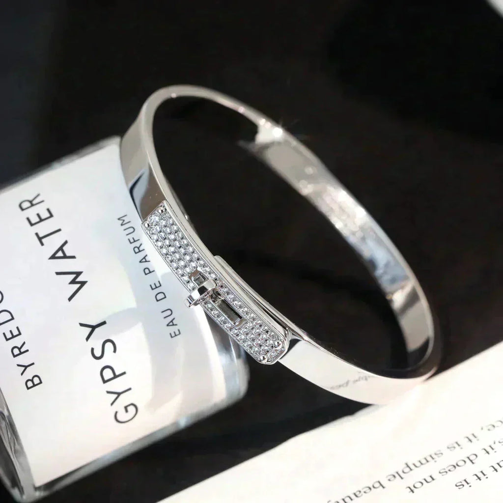 GlowKELLY SILVER DIAMOND BRACELET
