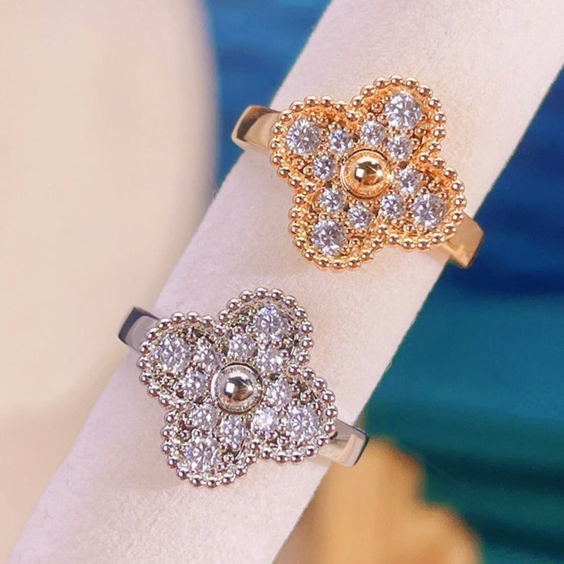¡®Glow¡¯CLOVER DIAMOND RING