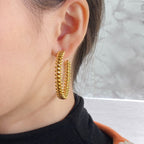 GlowCLASH HOOP EARRINGS