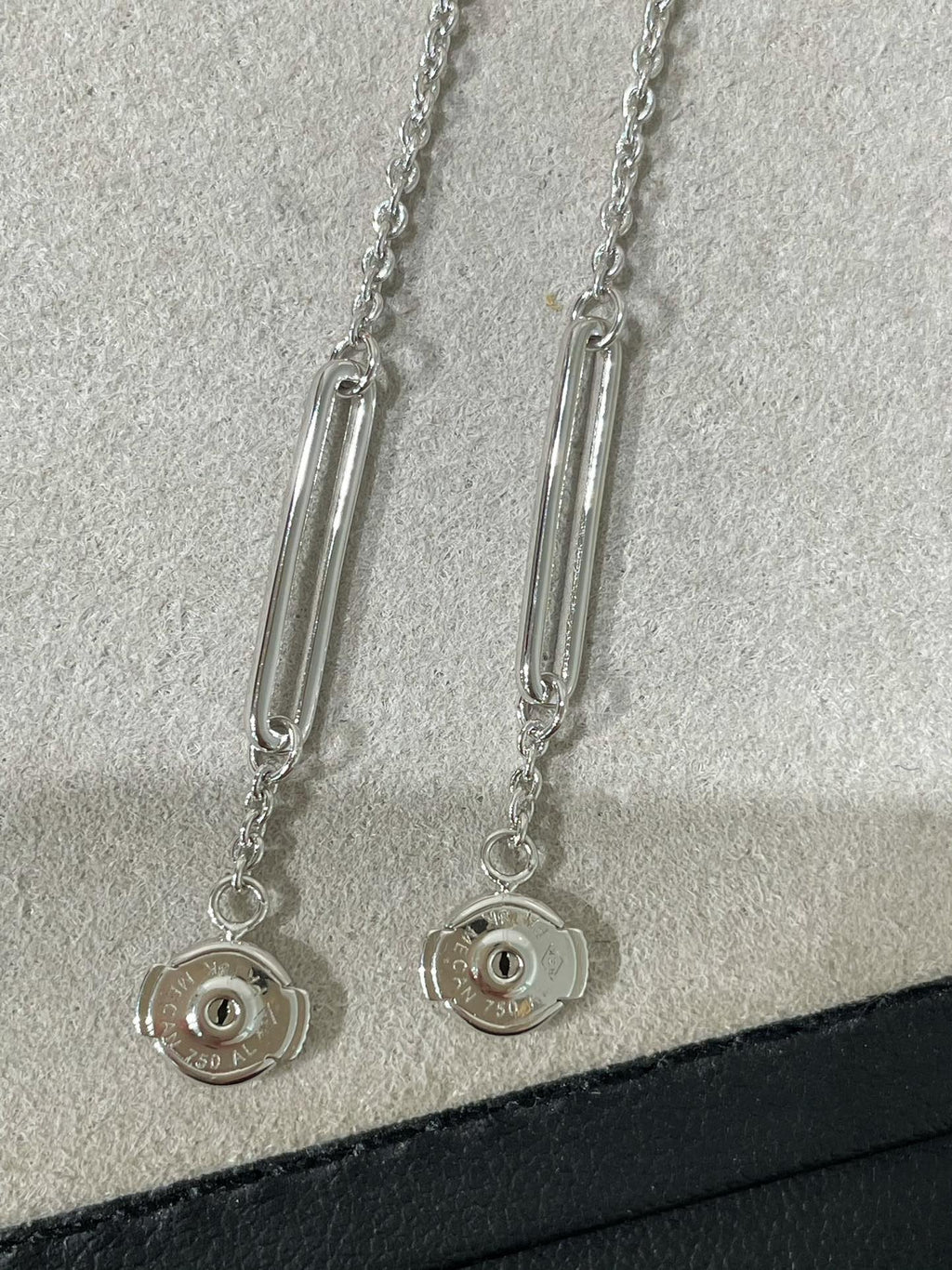 GlowCHAINE CHAOS DIAMOND DROP EARRINGS
