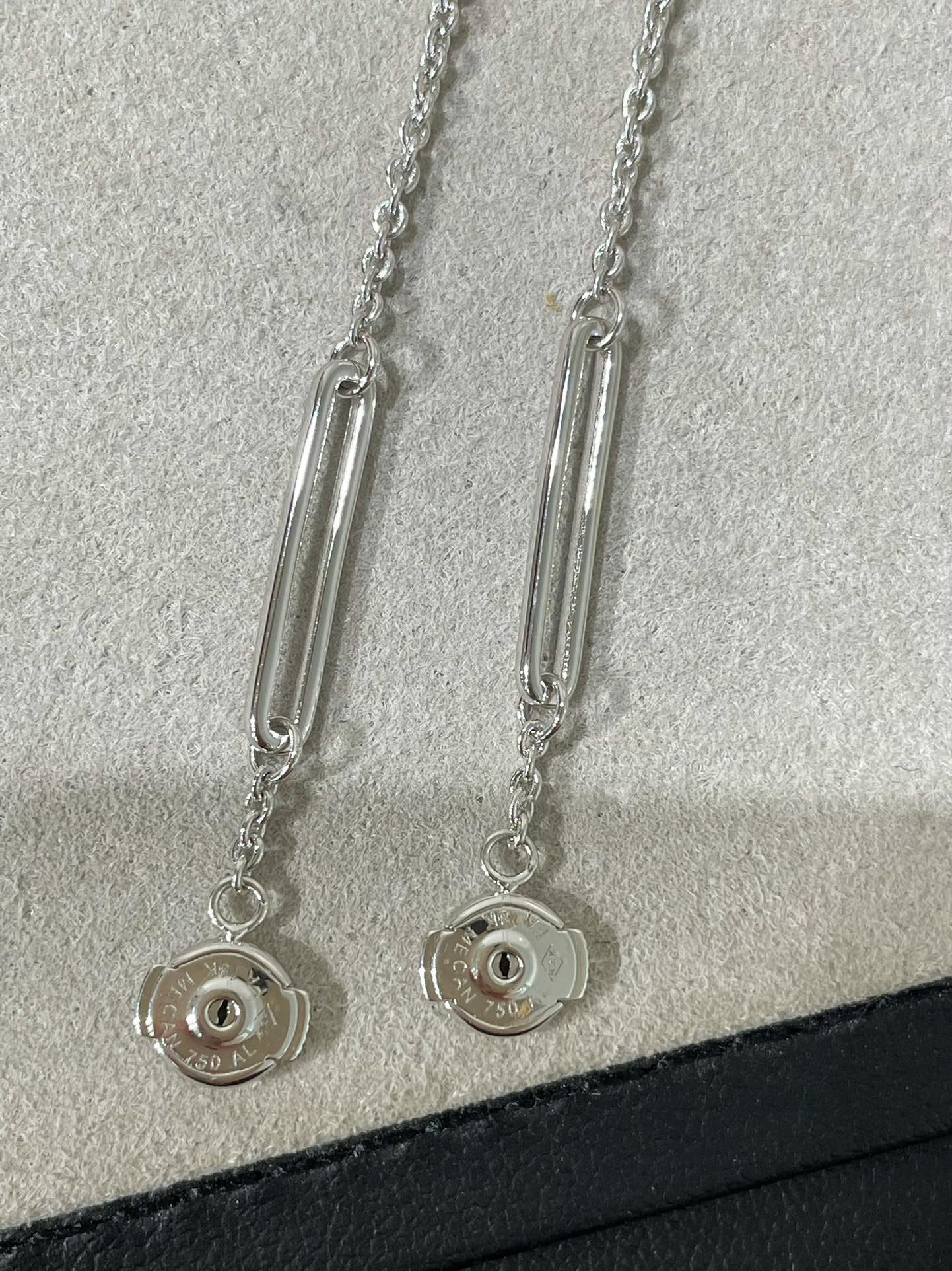 GlowCHAINE CHAOS DIAMOND DROP EARRINGS