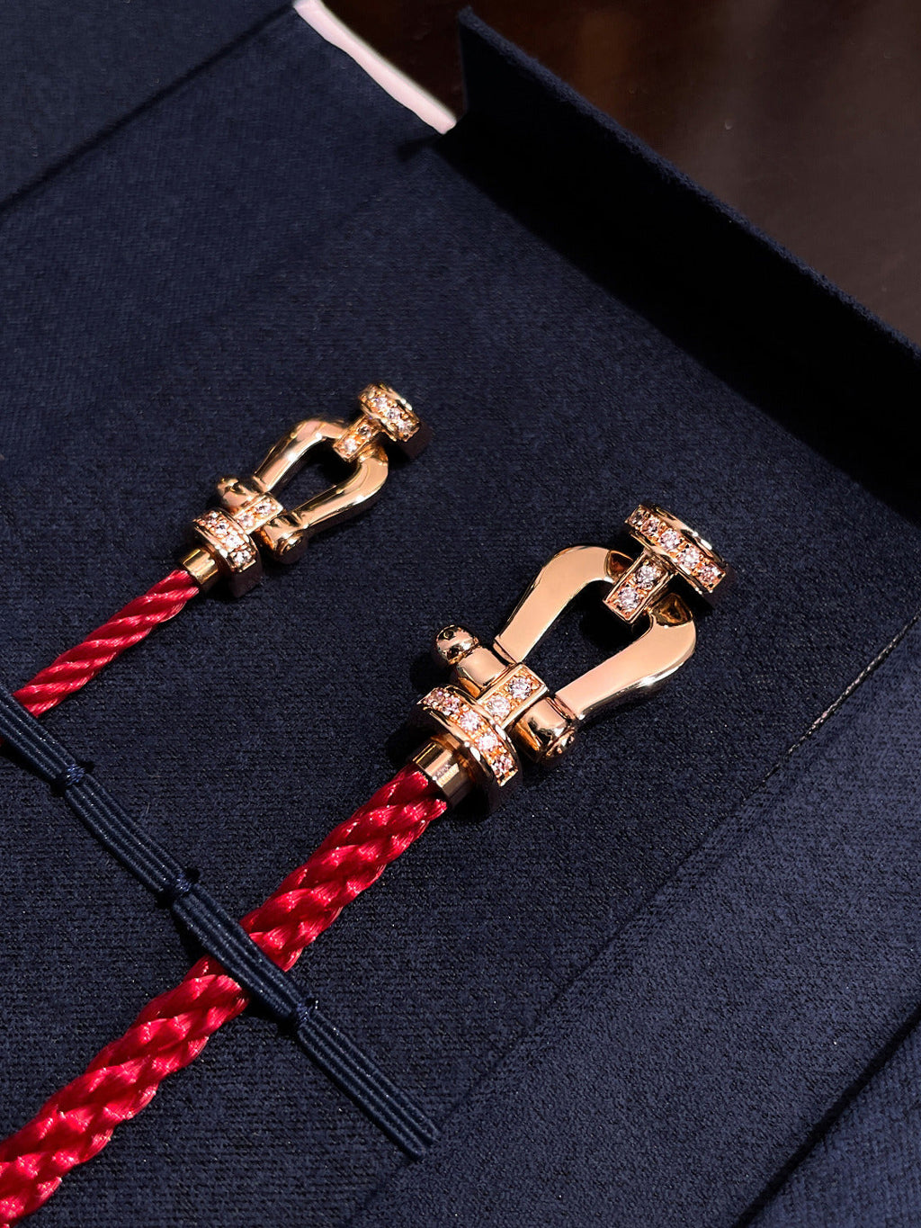 GlowFORCE 10 HALF DIAMOND PINK GOLD RED CORDERI LARGE AND MEDIUM MODEL