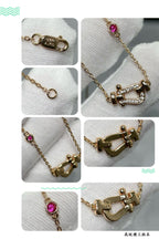 GlowFORCE 10 DIAMOND PINK GOLD NECKLACE