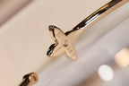 GlowIDYLLE GOLD OPEN BRACELET DIAMOND PAVED