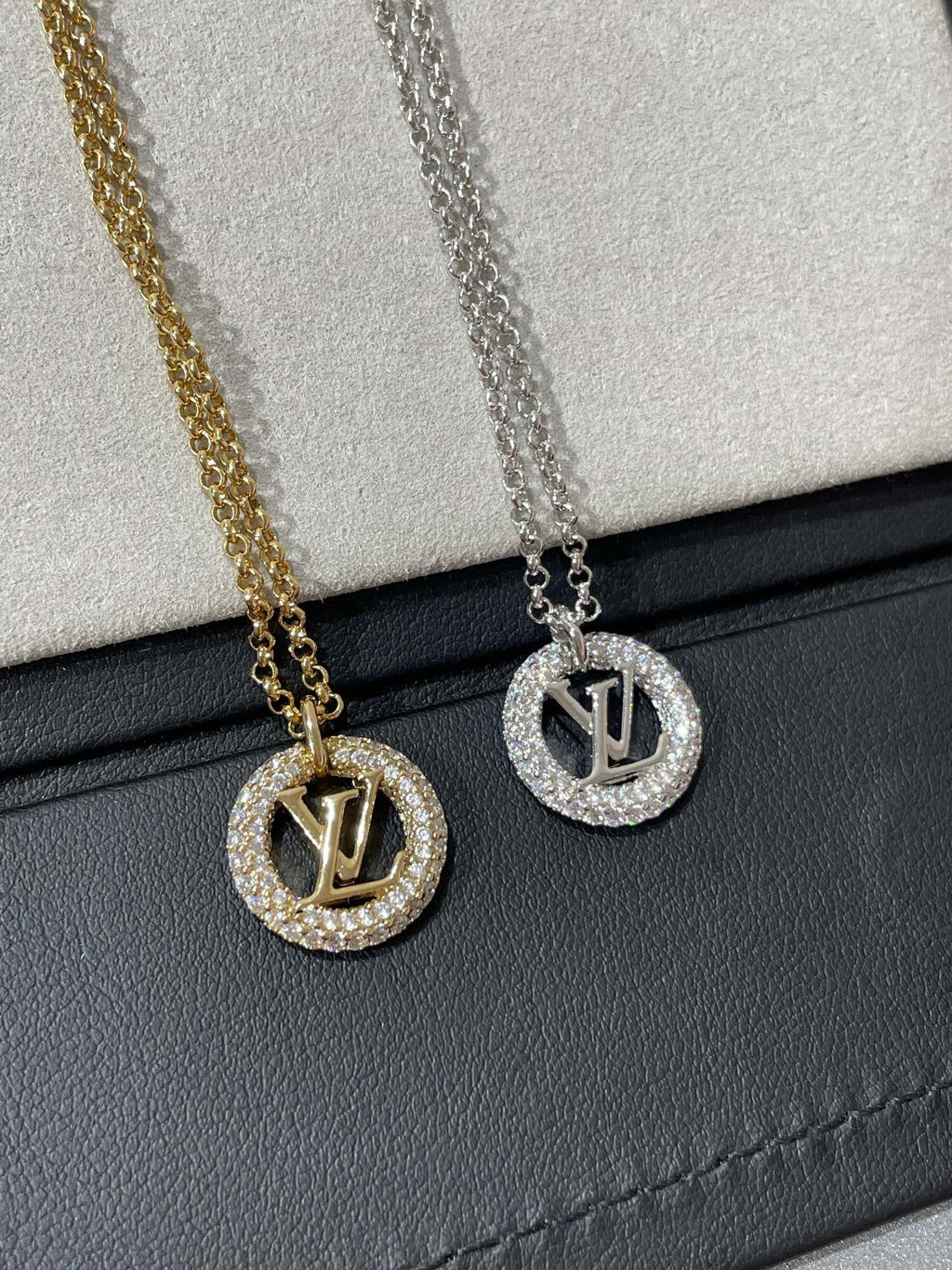 GlowBY NIGHT DIAMOND PAVED NECKLACE