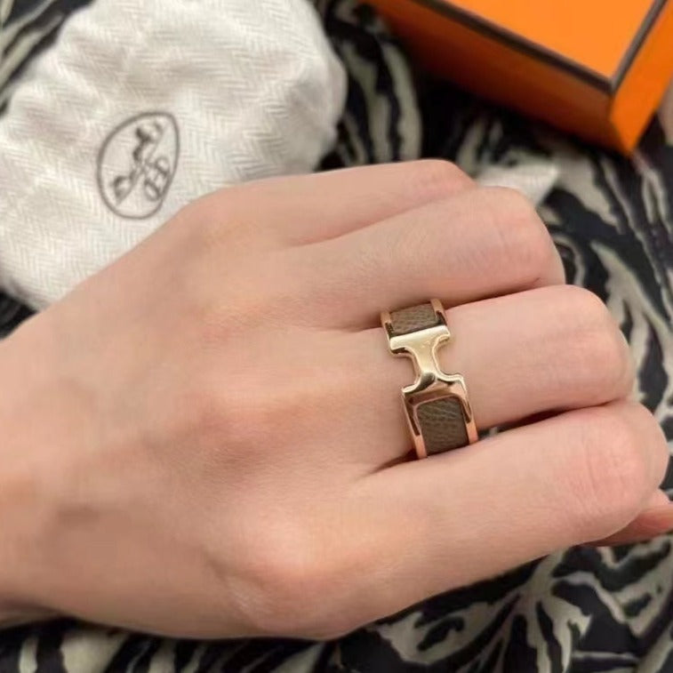 GlowOLYMPE PINK GOLD RING