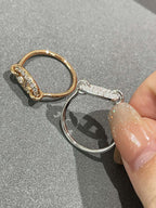 GlowRONDE SMALL DIAMOND RING