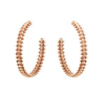 GlowCLASH LARGE HOOP EARRINGS