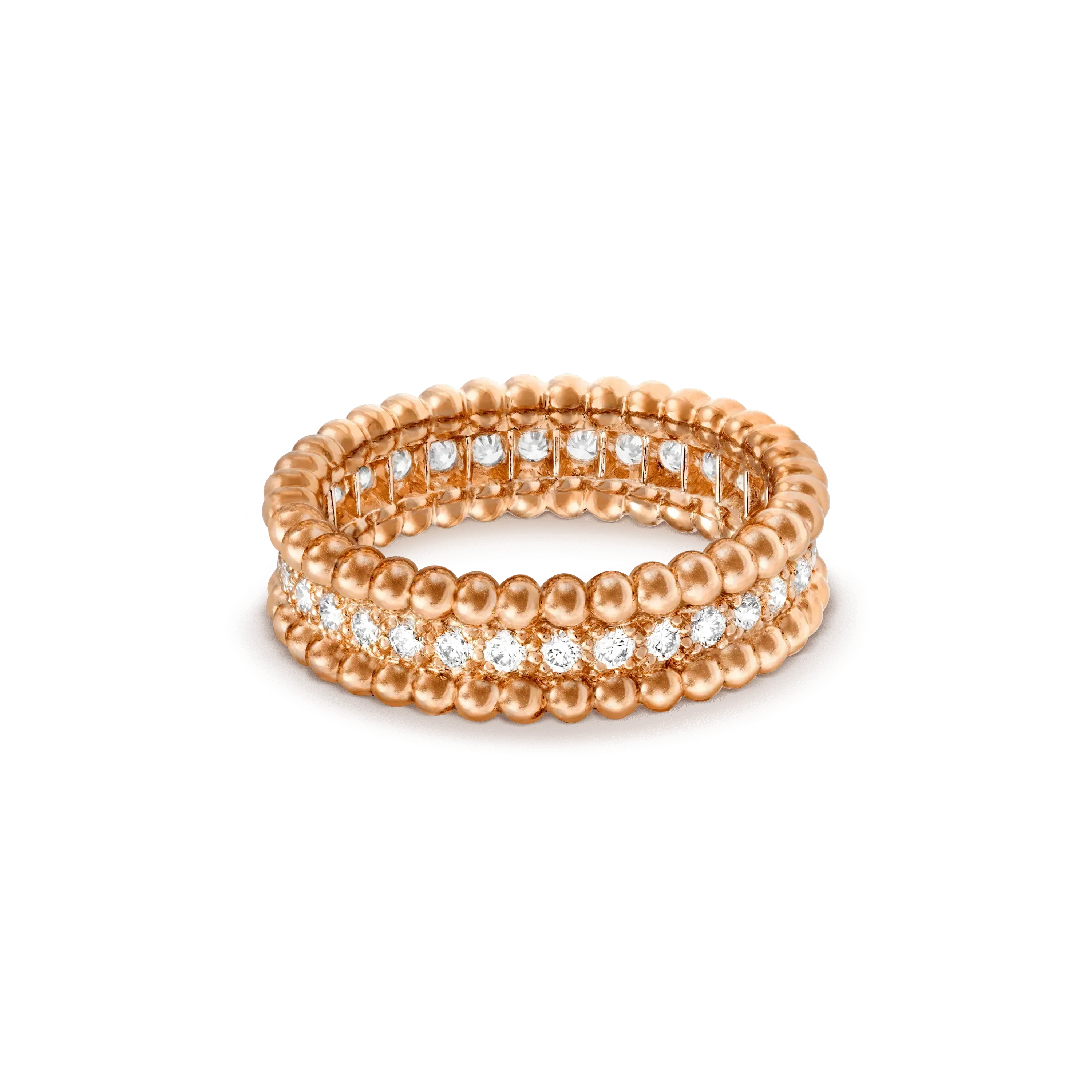 ¡®Glow¡¯PERLEE DIAMOND ROSE GOLD RING