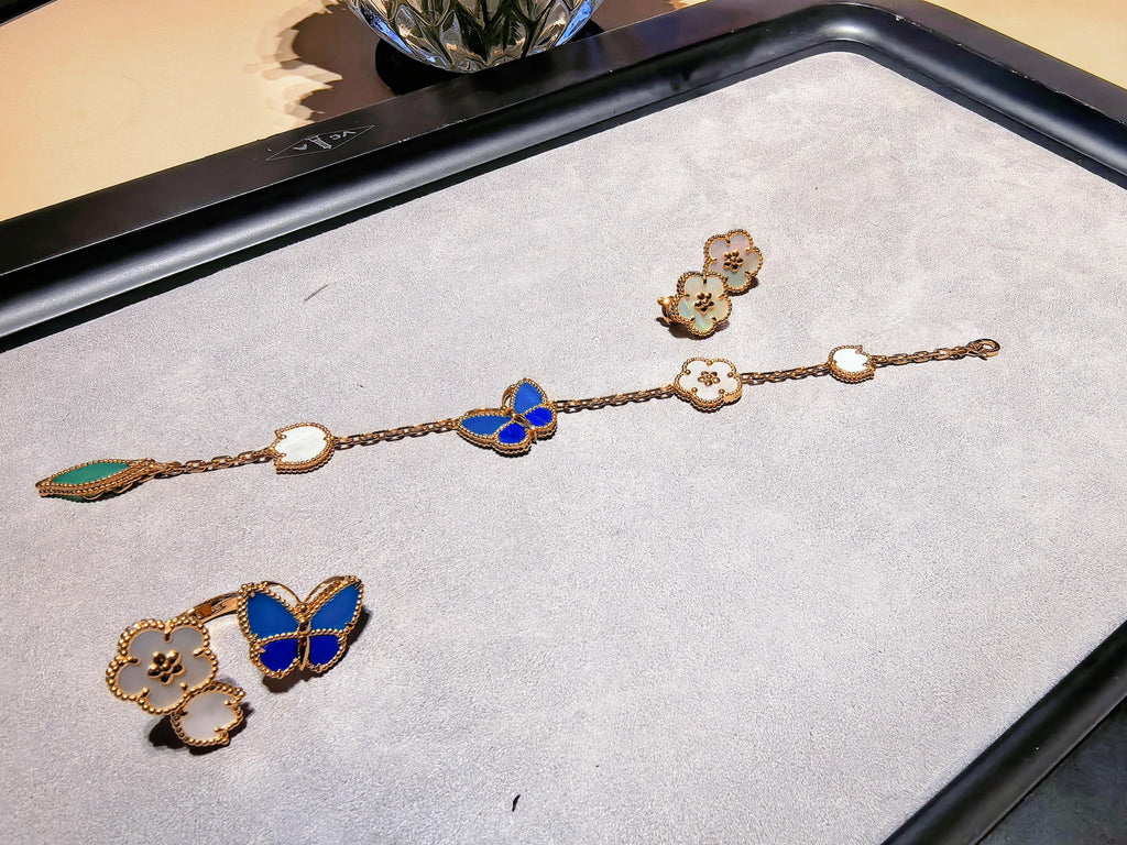 [Glow]2026 NEW SPRING LUCKY 5 MOTIF BRACELET