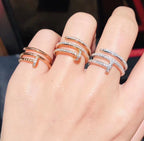 GlowJUSTE RING 2.65MM FULL DIAMOND