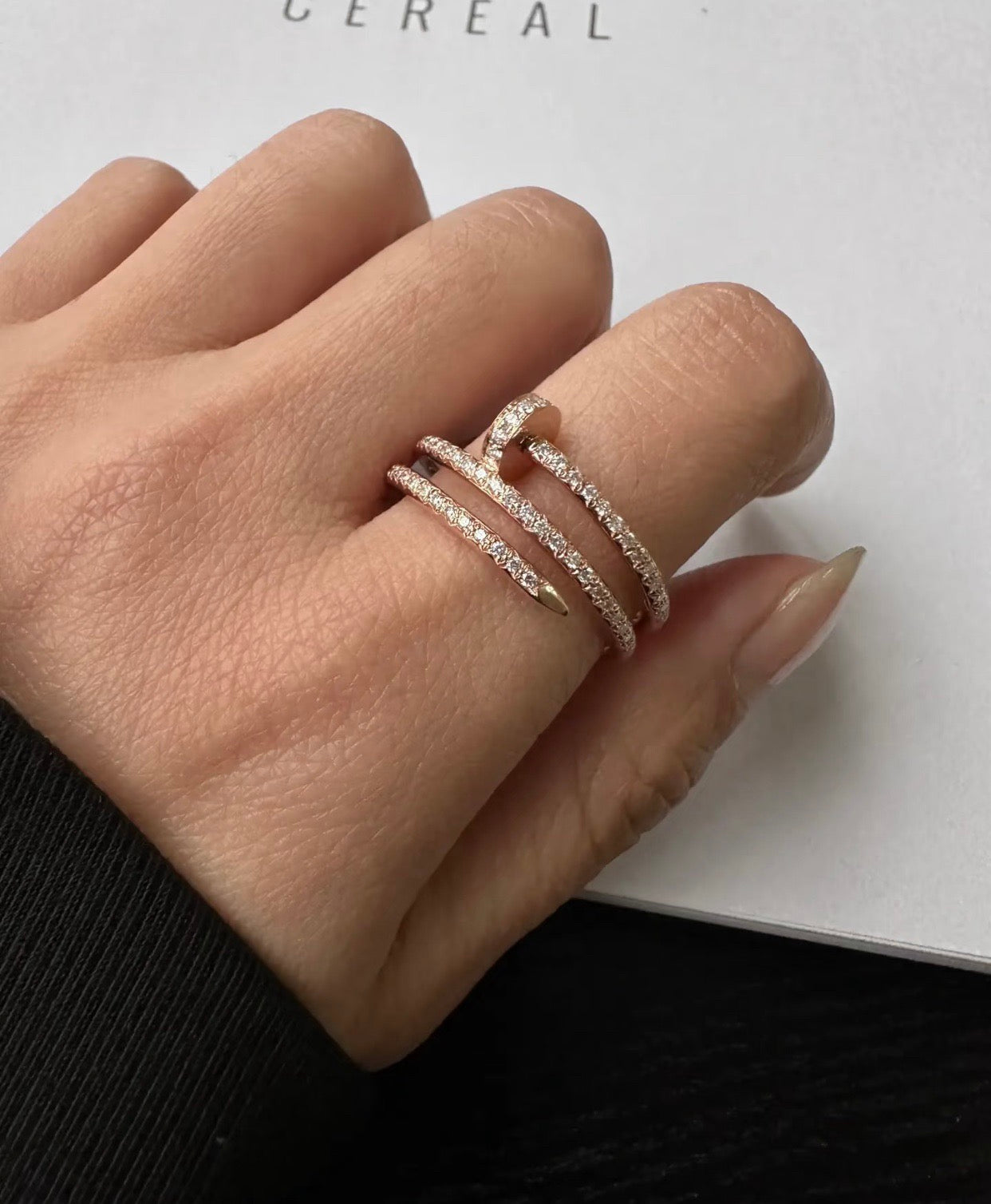 GlowJUSTE RING 2.65MM FULL DIAMOND