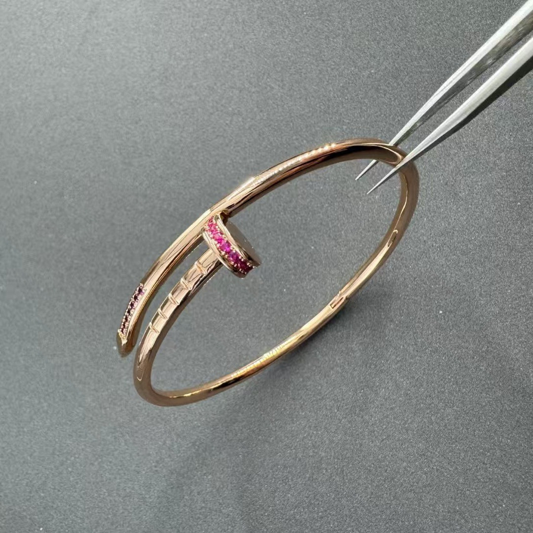 [Glow]JUSTE BRACELET 2.5MM DIAMONDS NEW